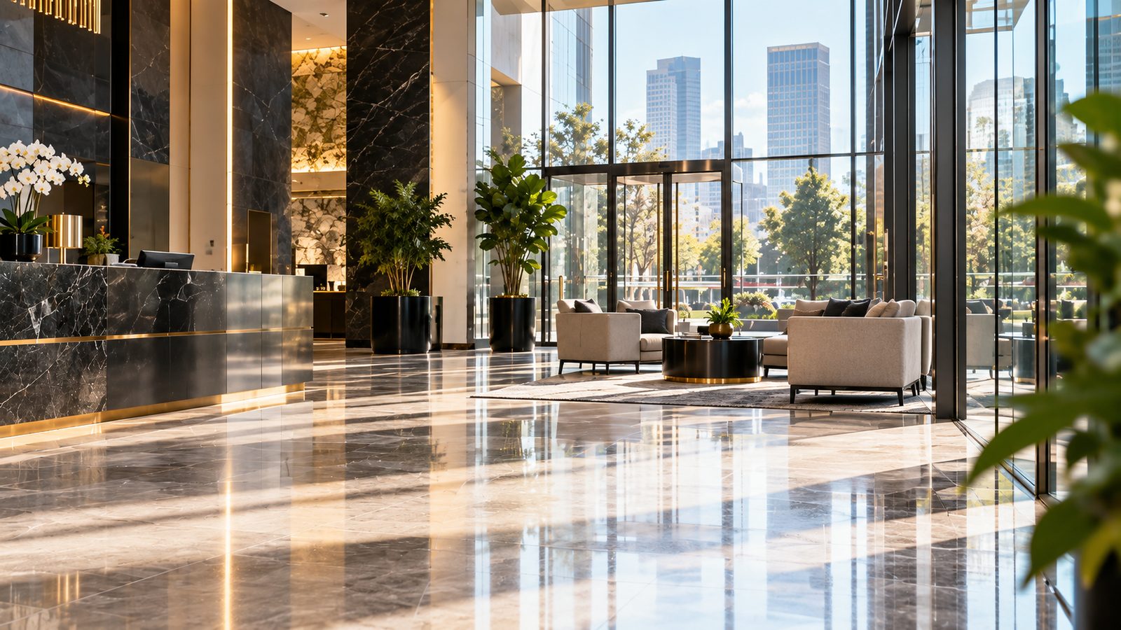 Commercial cleaning services