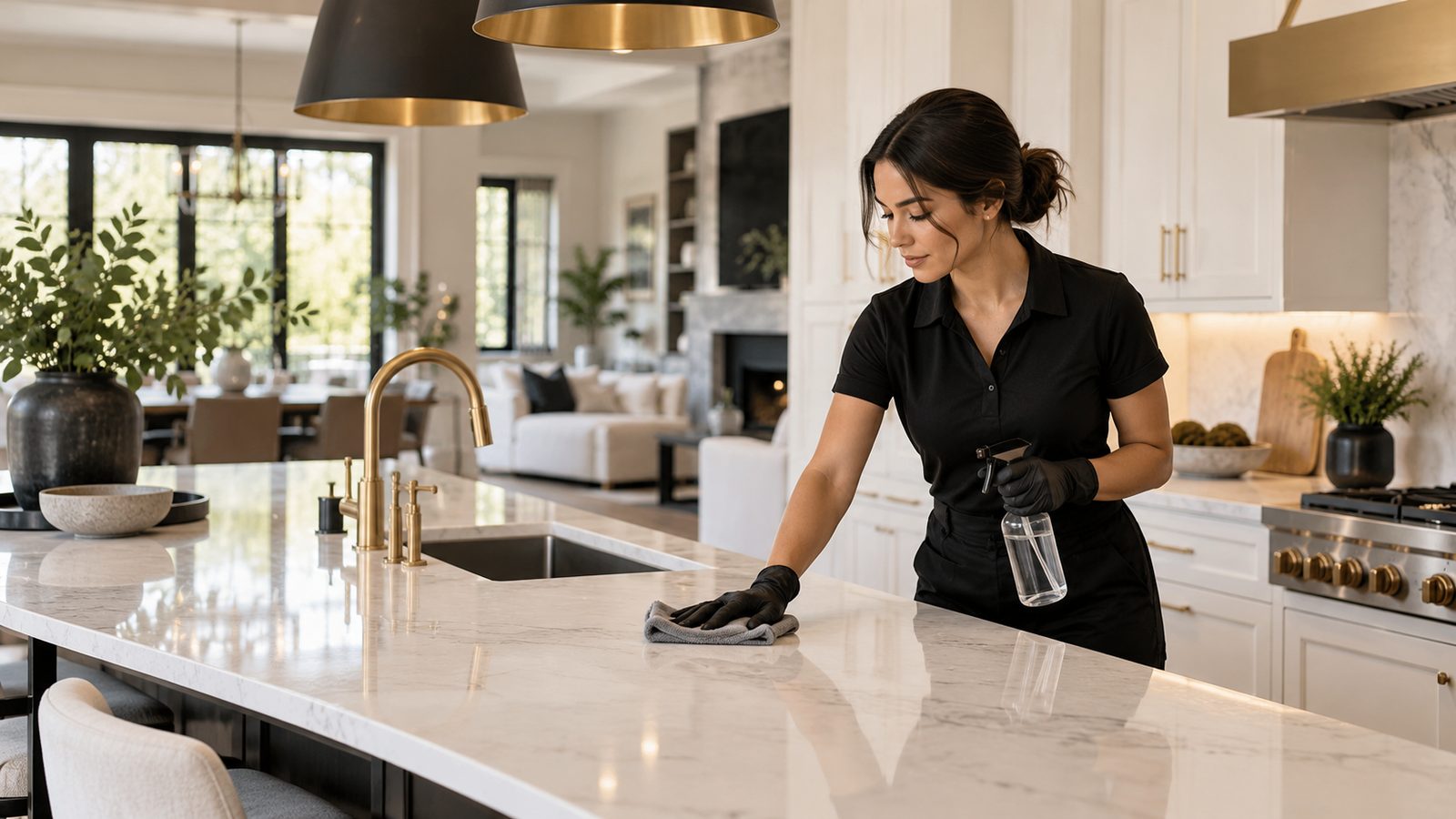 Residential cleaning services